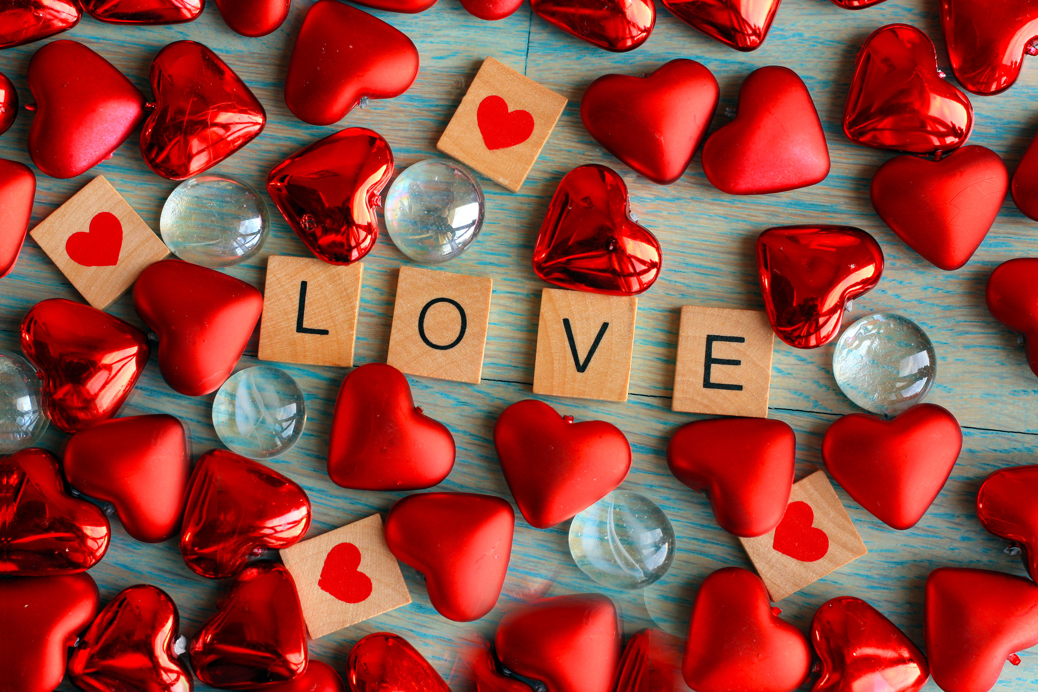 Love hearts and love